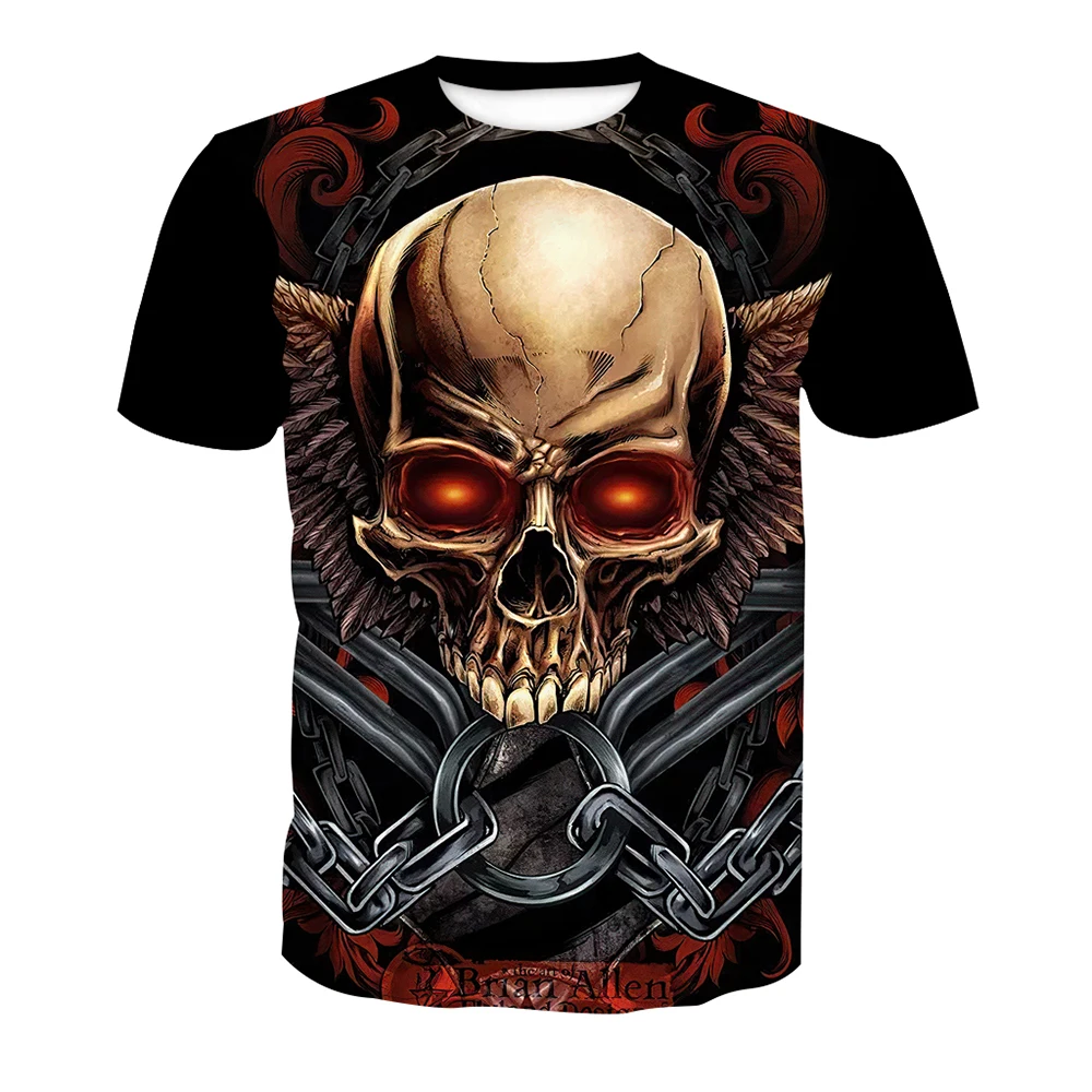 Мужские футболки с принтом Yoycol, черные футболки с 3d принтом на заказ