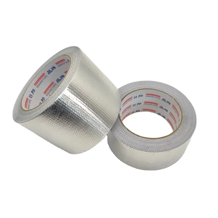 5cm*17m Aluminium Foil Adhesive Tape Sealing Exhaust Header Pipe Cool Tape Heat Insulation