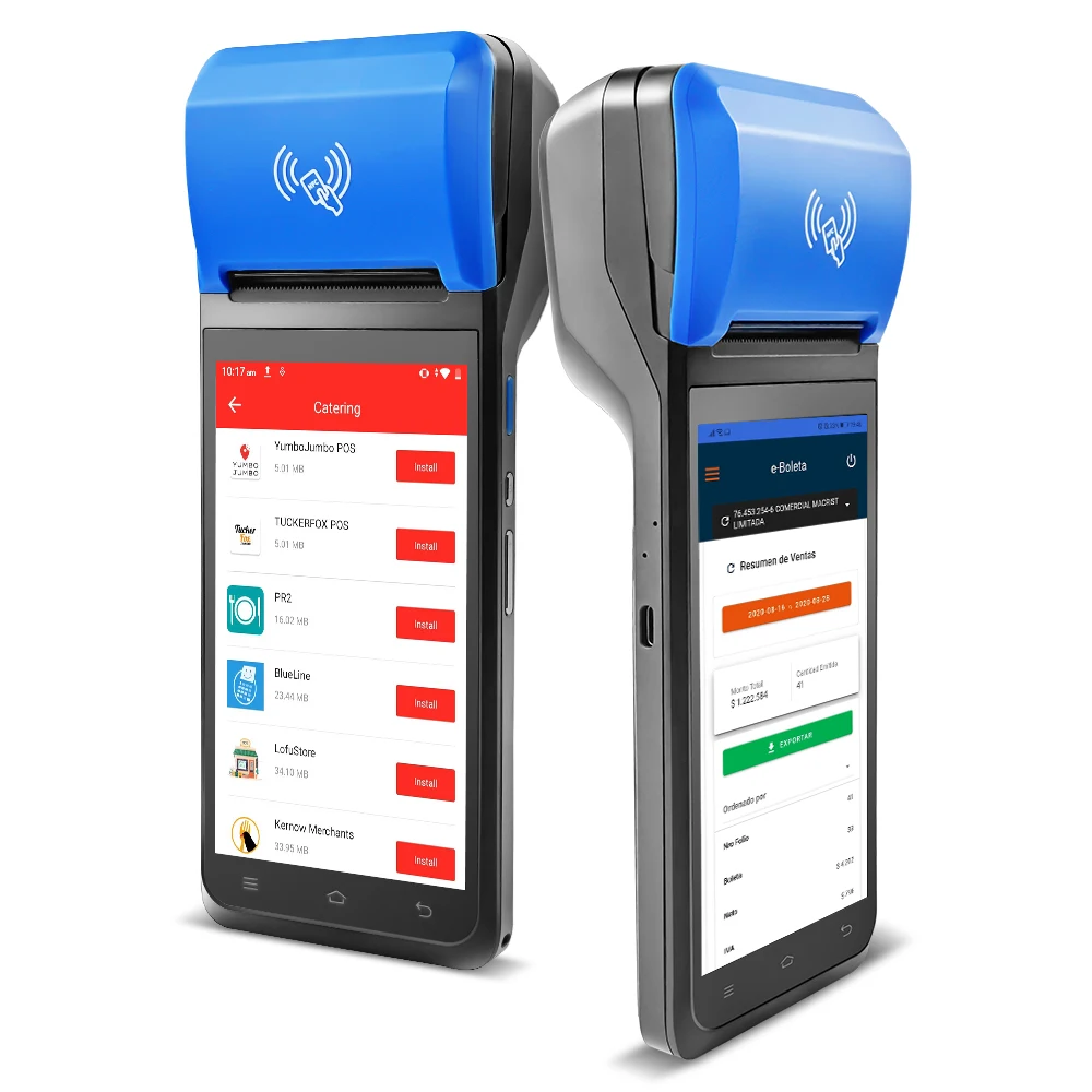 FYJ-F1 5.5' 3+16G Cosmetics Shop Hand Held Pos Machine Complete Set Pos Software And Hardware For Museum Amusement Park