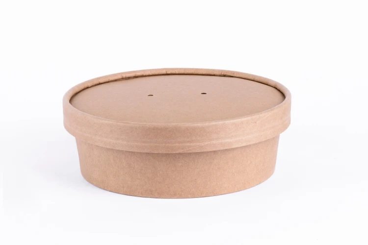 
Best Selling Disposable Take Away Kraft Paper Bowl 