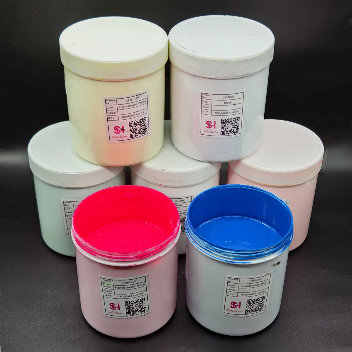 Wholesale Color Paste Pigment 1kg per Pottle Epoxy Resin Pigment Handmade Craft and Art Decoration