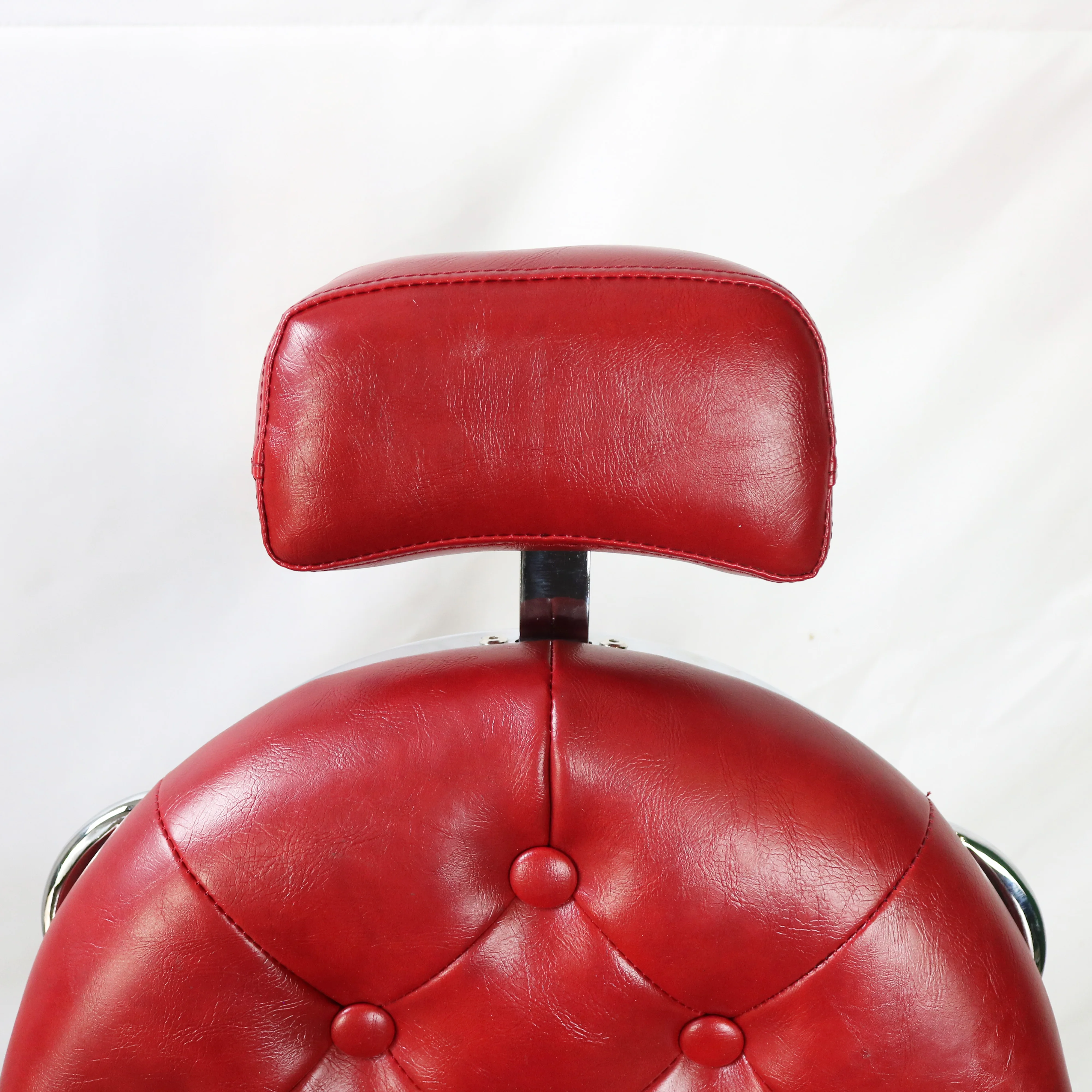 Aluminum alloy red barber shop hair salon reclining barber hair chair