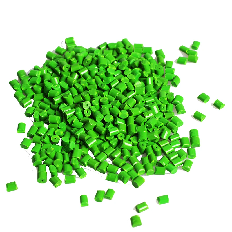 Pellets Recycled Plastic for Injection Masterbatch Black Bag White Packing PET ROHS Color Small Moulding Origin ABS Grey