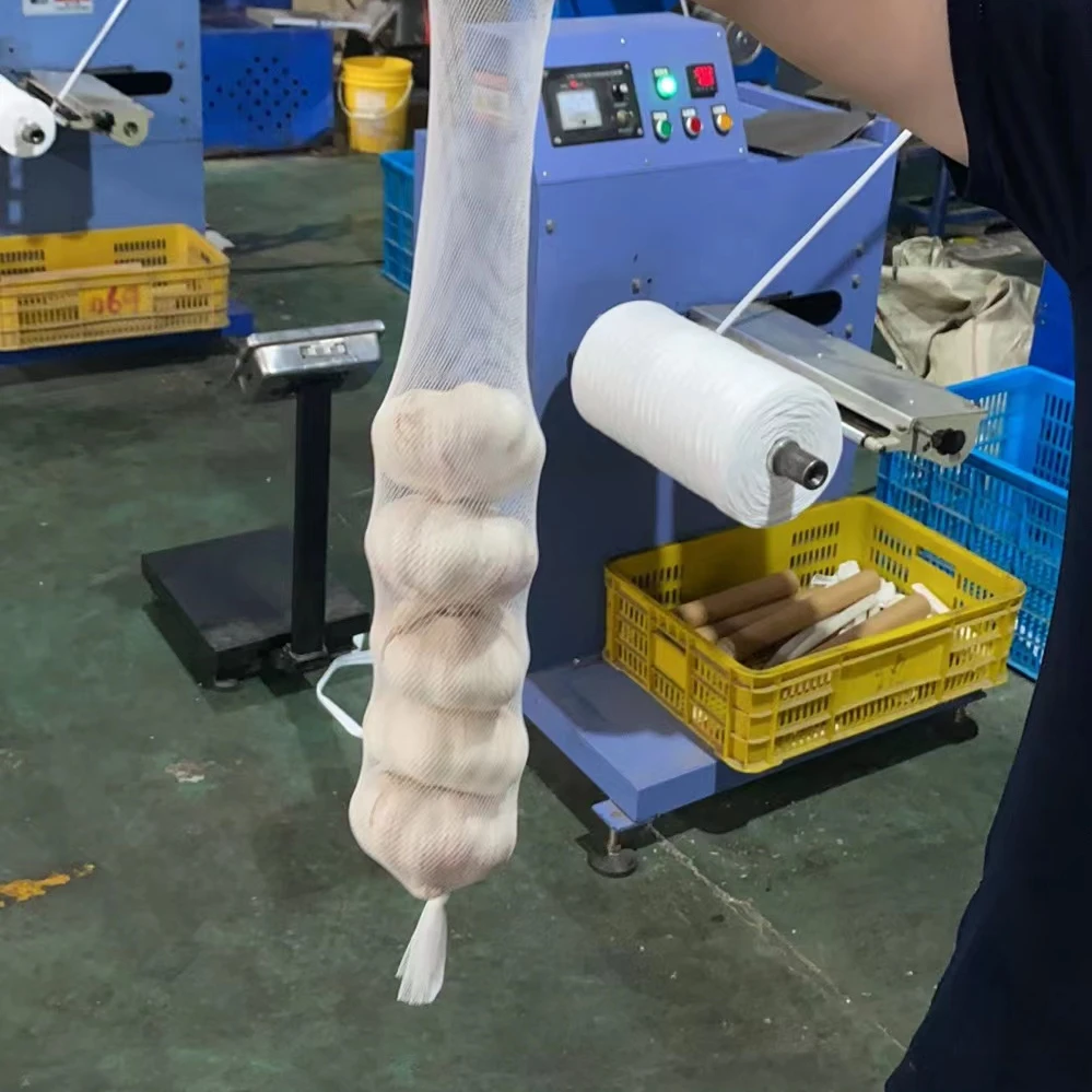 Лидер продаж на фабриках сетчатый мешок для чеснока пластиковый чистки хранения лука