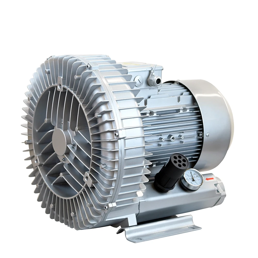 7.5kw 10hp electric ring compressor lateral channel air blower pump for biogas system ghbh 010 36 br8
