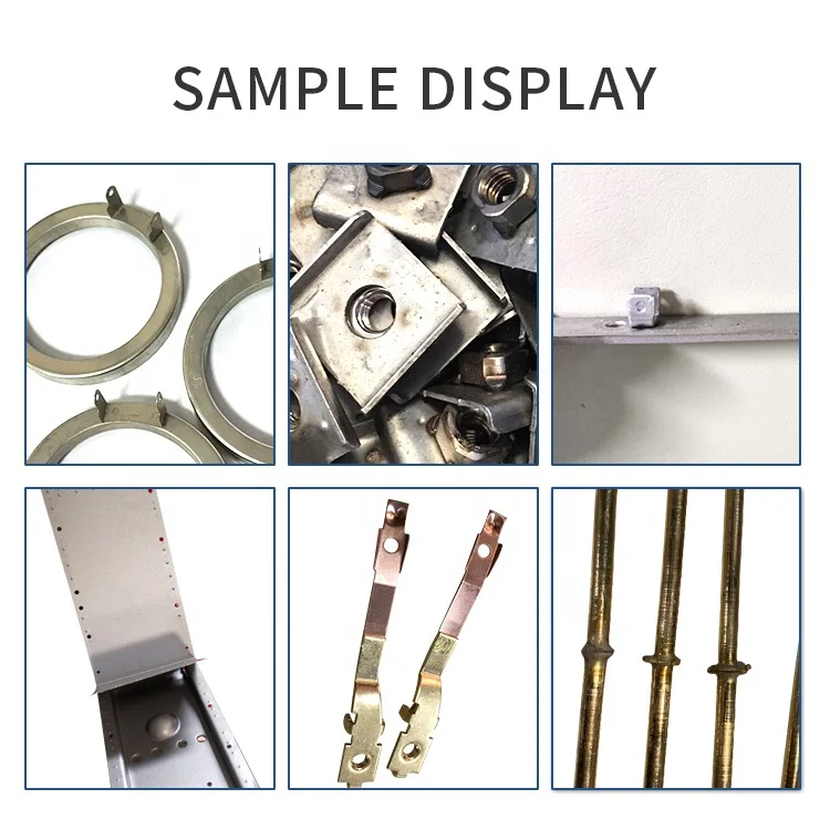 Digital carbon brushes capacitor discharge stored energy steel metal spot welding machine