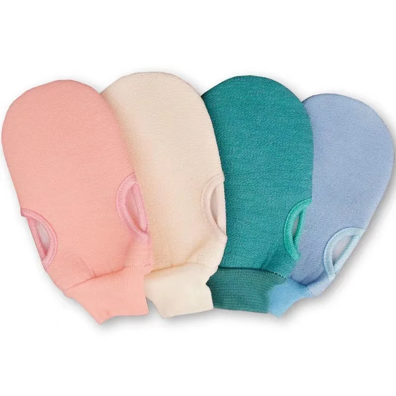Gloves for Shower Body Brush Towel Foam Body Scrubber Bath for Peeling Exfoliating Body Cleaning Scrub Exfoliating Sponge