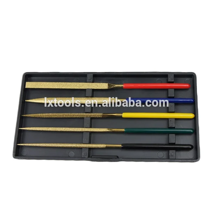 
Factory wholesale TI-Coating diamond File 
