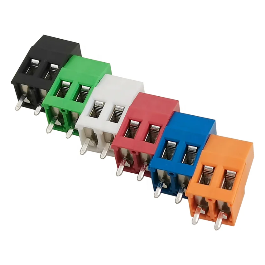 factory customer colorful  5.08 pcb MKDSP 3 connector 3pins green color KF129 DG129 WJ129 terminal blocks with combine groove