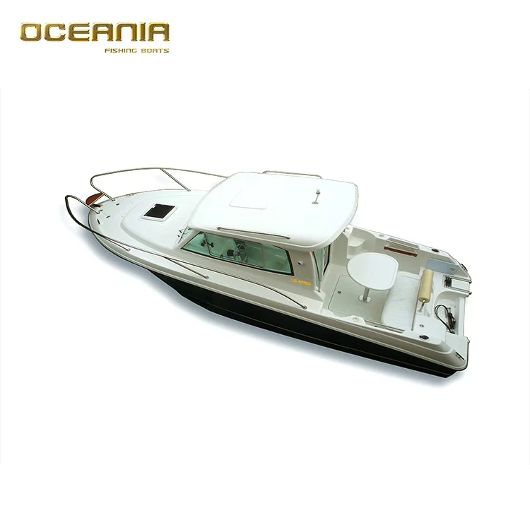 Modern fibreglass sport fishing boats made in china for sale