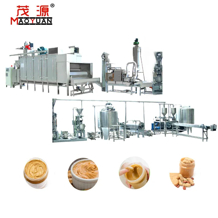 
Production Line Of Peanut Butter Grinder Manufacturing Processing Equipment Machine Peanut Butter Production Line 