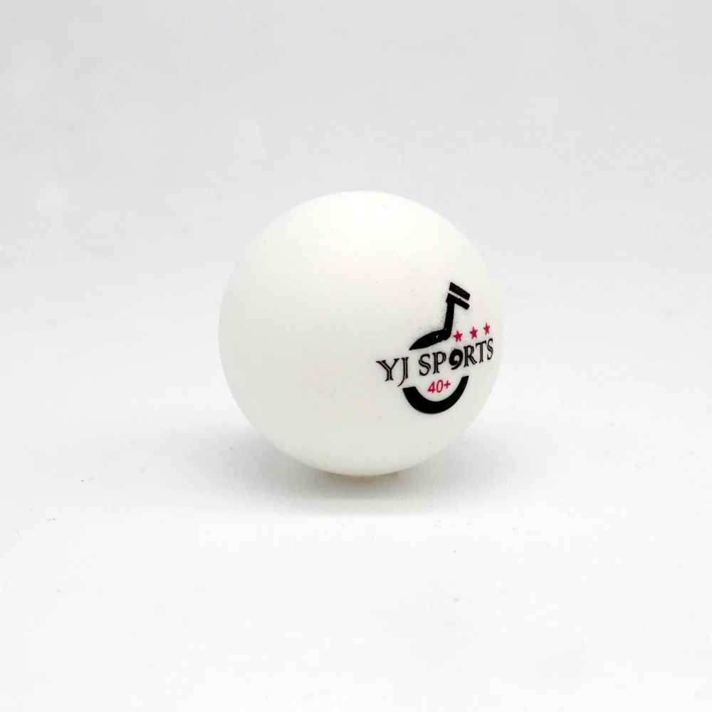 YJ 40+ training 3 star white ABS plastic pingpong training ball  table tennis ball