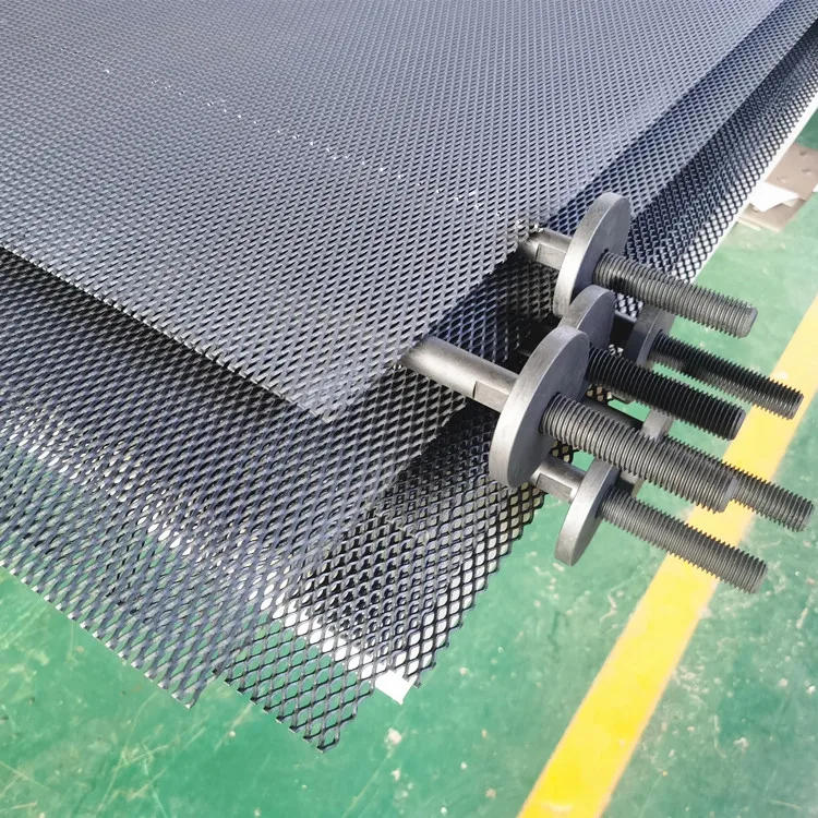 Mixed Ru-Ir-Ti oxide coated titanium anode for chlorine generator