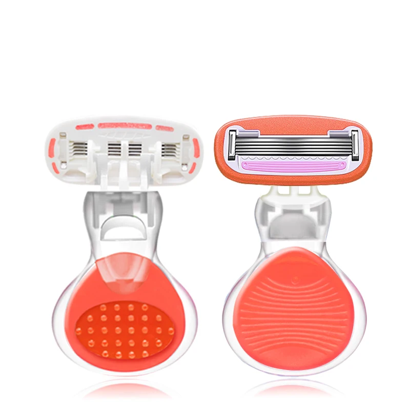 Best Selling Portable Razor for Women Triple Blade with 5 Blades for Face Body Shaving and Underarm Use