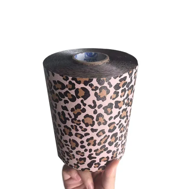 15micron cow print embossed foil for hair coloring/hair foil with cow printing pattern