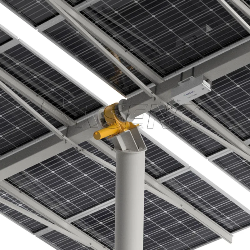 Single Axis Solar Tracking Control System Slewing Drive Solar Tracker System