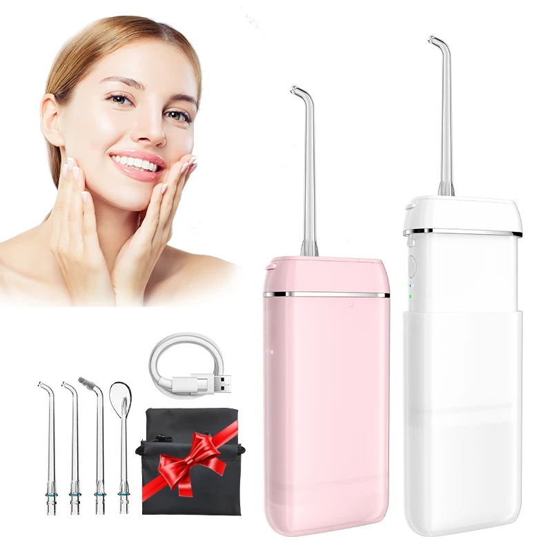 2021 mini oral irrigator lcd display artificial  Waterproof Irrigator  teeth water dental water flosser personal care