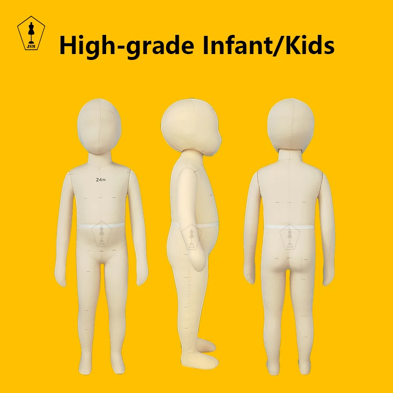 JASMINE Child Full Body Tailor Manikin Dress Form Size 130 for clothing design manikin