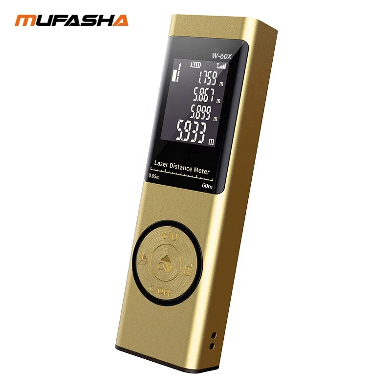 Mufasha W-60X 60 м перо типа Мини Лазерный Дальномер Измерения лазерный дальномер