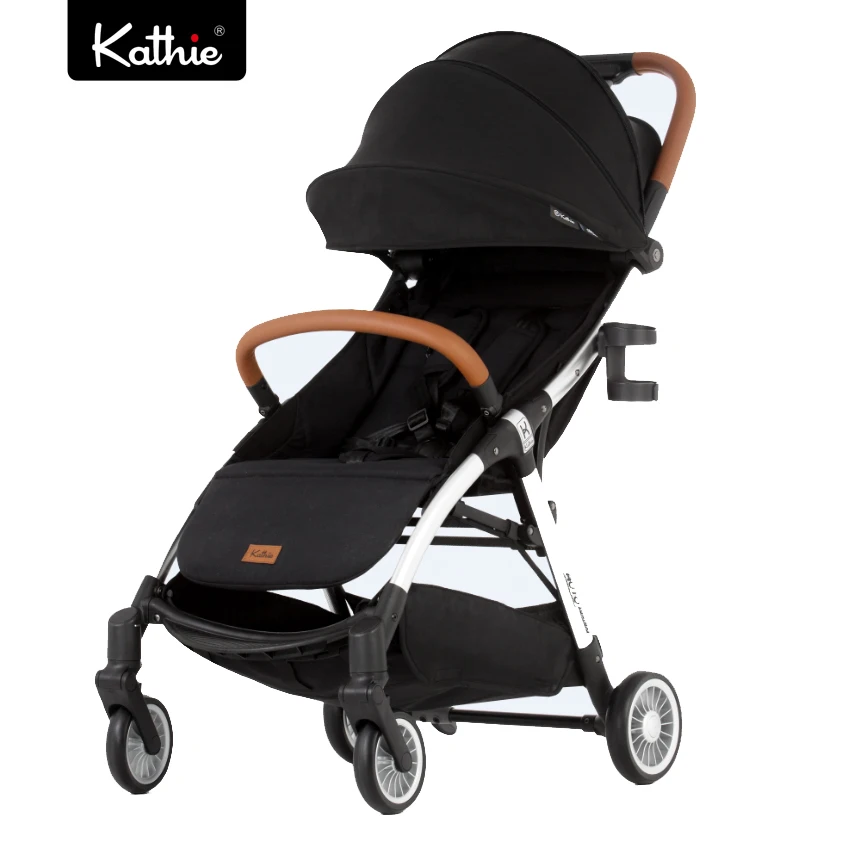 2021 New Multi-position Adjustable Backrest Baby Buggy Strollers Walkers Carriers bebek arabas New Born Baby Pram