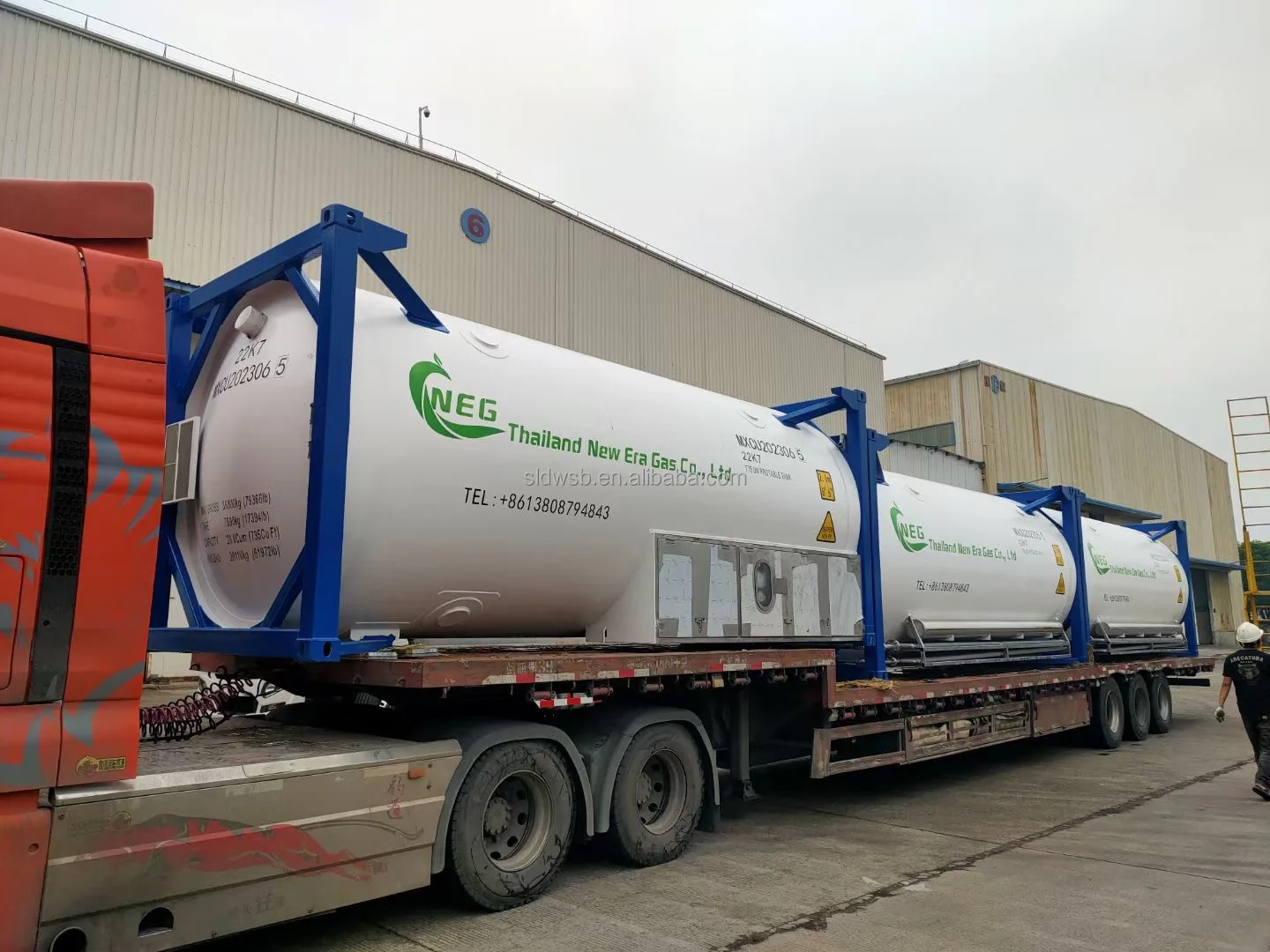 Mobile Skid Mounted LPG Filling Station 2.5t to 100t High Pressure Steel LPG Gas Tanks Best Price
