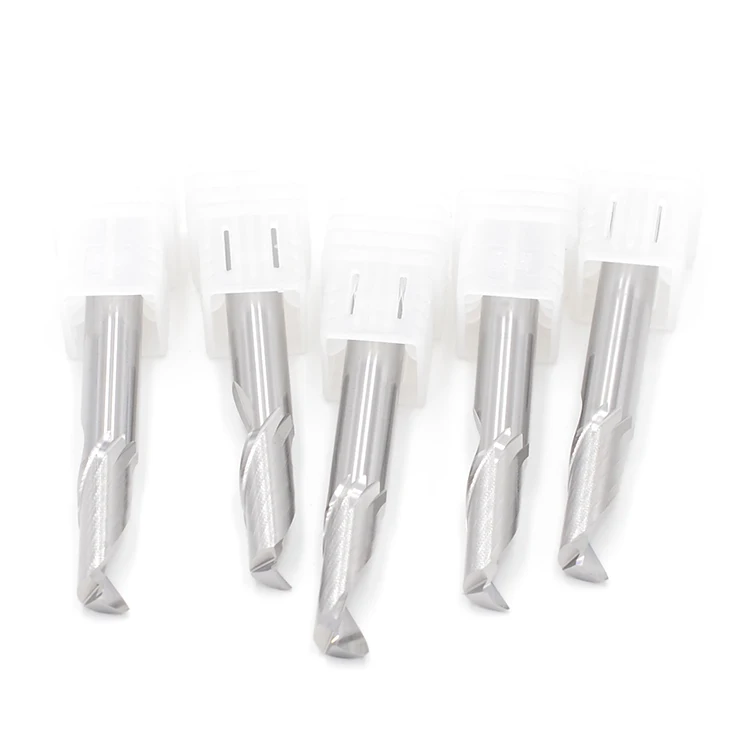 CNC Single Flute Solid Single Flute Milling Cutters for Aluminum CNC Tools Solid Carbide Aluminum Composite Panel 3A Series