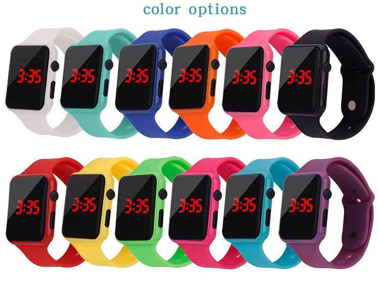 Hot sale promotional gift sports bracelet led digital watches