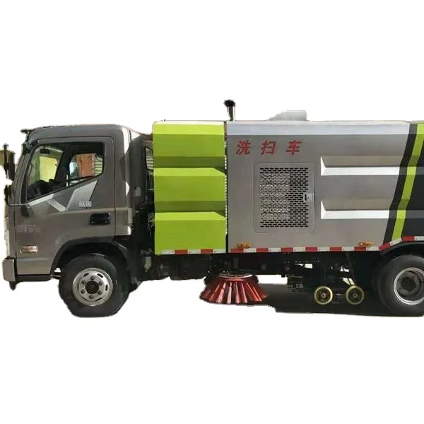 Hyundai 10-ton 12CBM Vacuum Road Street Sweeper truck and Washing Truck for factory price sale