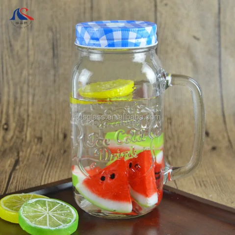 25 ounce Flawless Etch Mason Jars Drinking Glasses for Smoothies cold hot drink can for  KTV bar