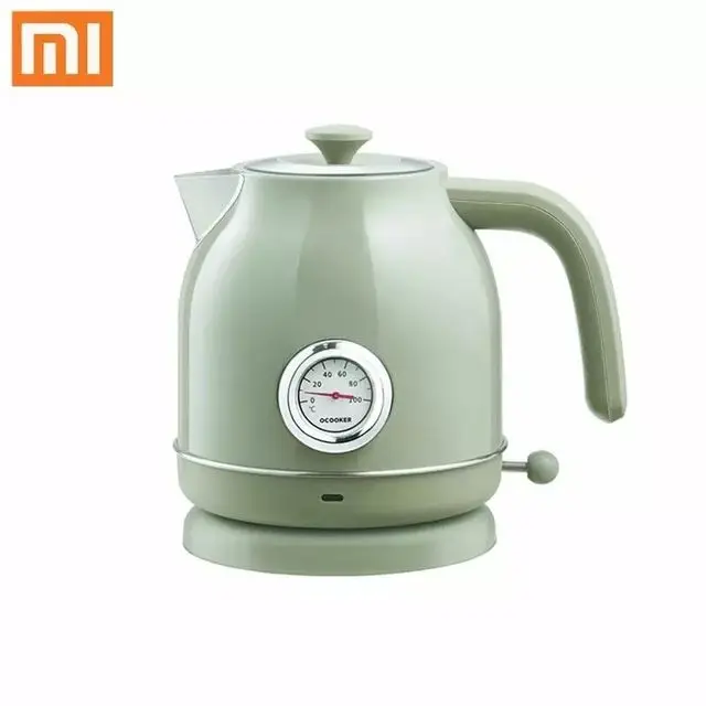 Xiaomi Qcooker Electric Kettle Stainless Steel Retro Style 1.7L Capacity