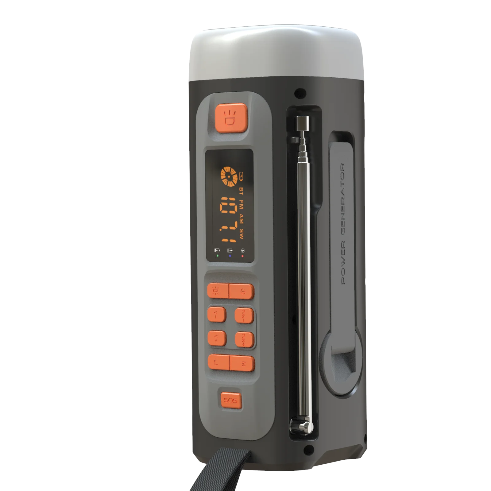 Портативный мини-USB MP3 беспроводной фонарик радио светодиодный ручной Динамо-Динамо с солнечной энергией 3 модели AM FM-радио SOS