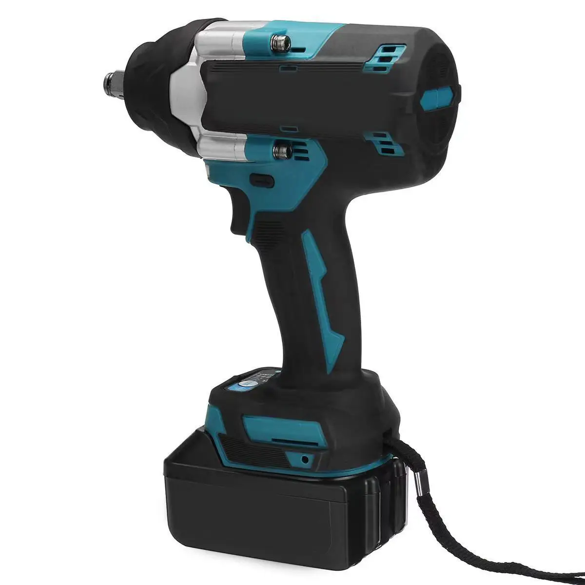 Низкая цена мягкая ручка беспроводной Электрический Крутящий момент 1300 мАч универсальный Электрический ударный ключ