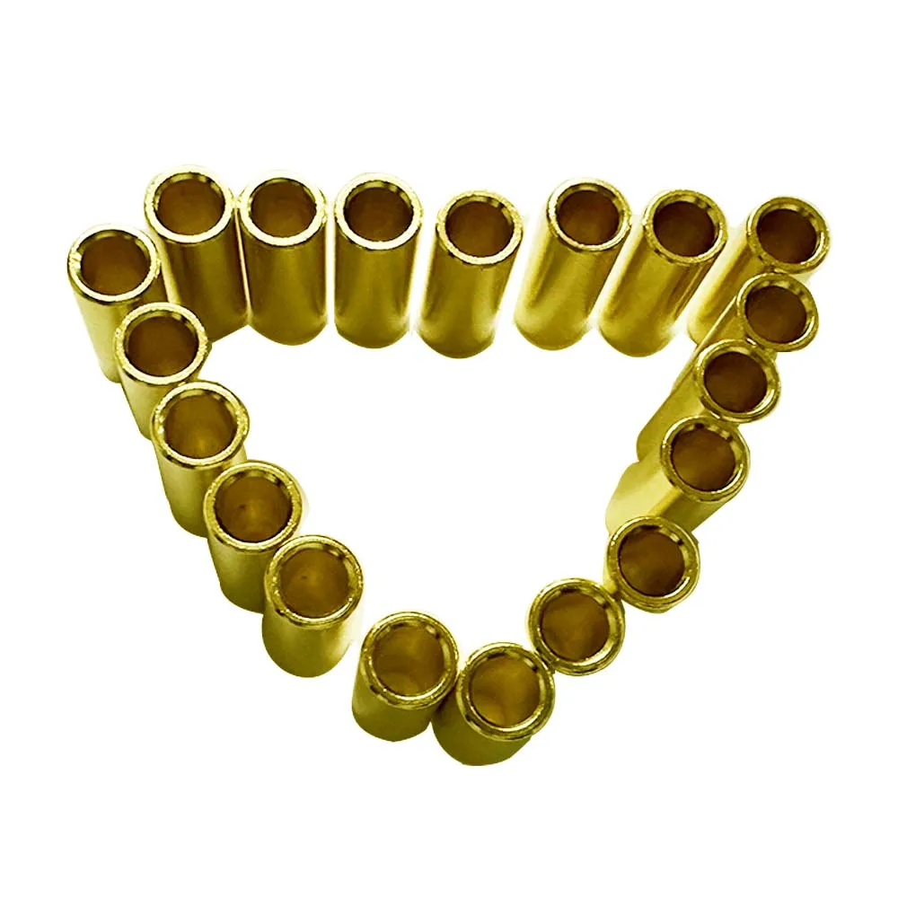 Hot sale Customized  steel tube 99 copper  brass tube plating  parts from  factory china
