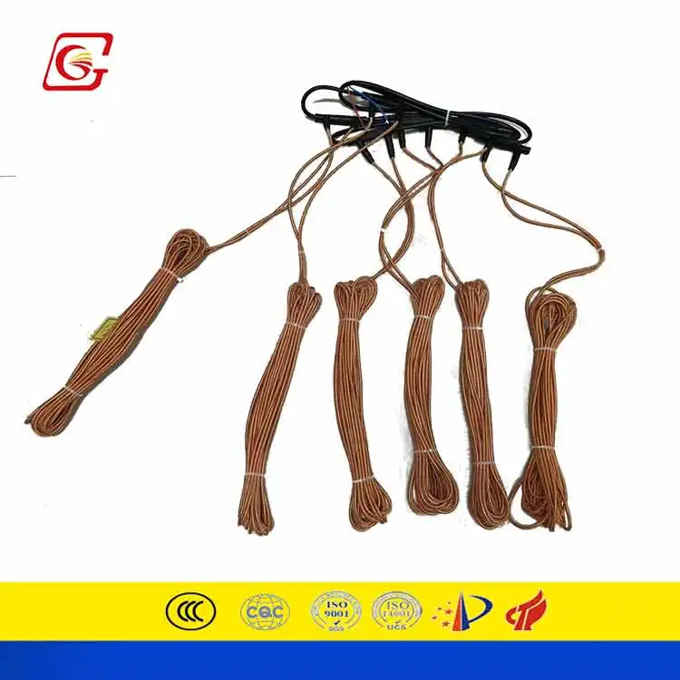 High Quality Thicker Silicone Rubber Carbon Fiber Heating Cable Heating Wire DIY Heating Products