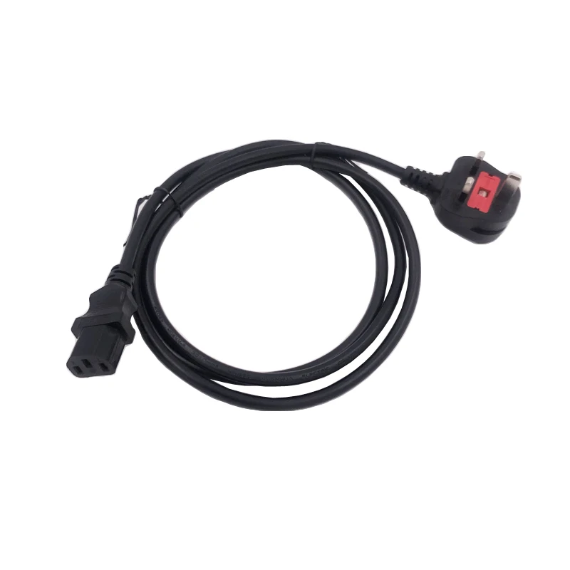 BS1363 type G plug to IEC C13 connector UK kettle lead