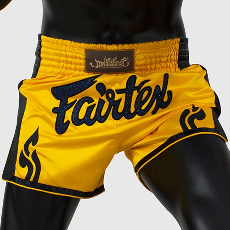 custom logo gym running Muay Thai Shorts polyester mesh cargo sports  Thailand Martial Arts Wear Boxing Shorts