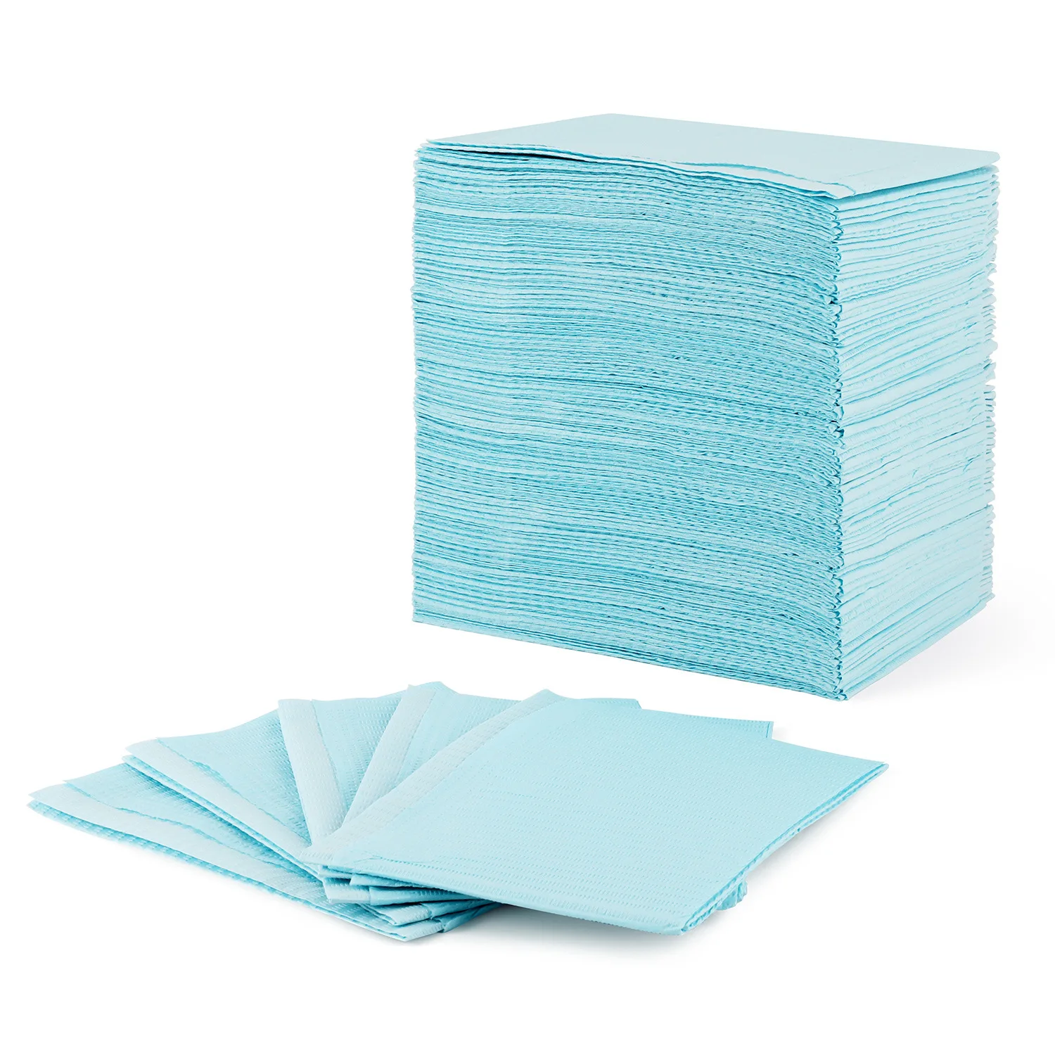 Medical Dental Disposable Bib Water Resistant Machine Napkins Tissue Dental Bibs Paper apron3ply Dental Bibs