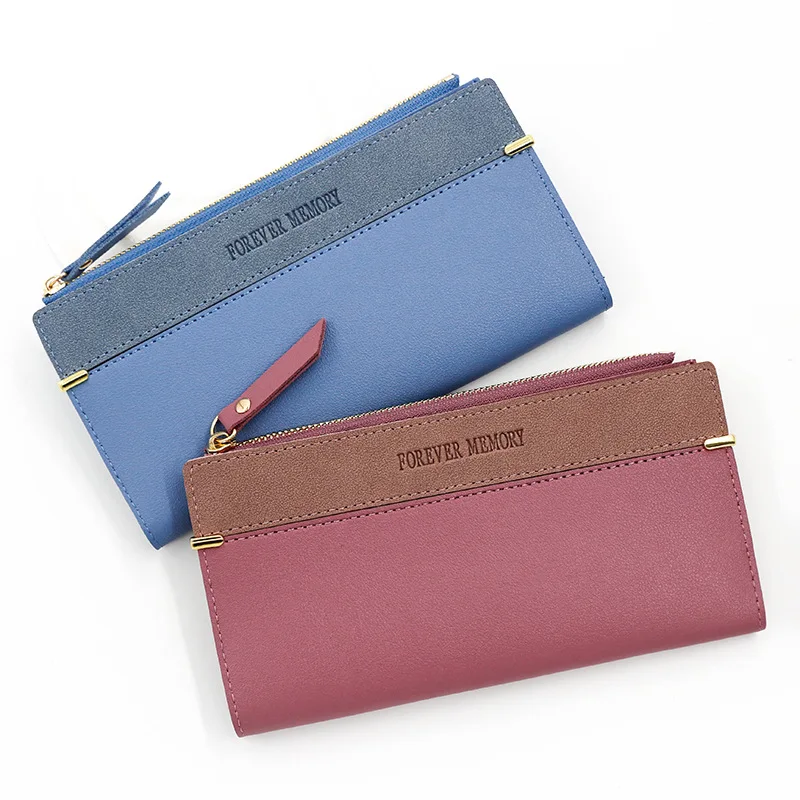 Hot Selling Durable Cheap Wallet Women Fashion Wallet  Ladies Long Style Wallet For Cash Card Purse