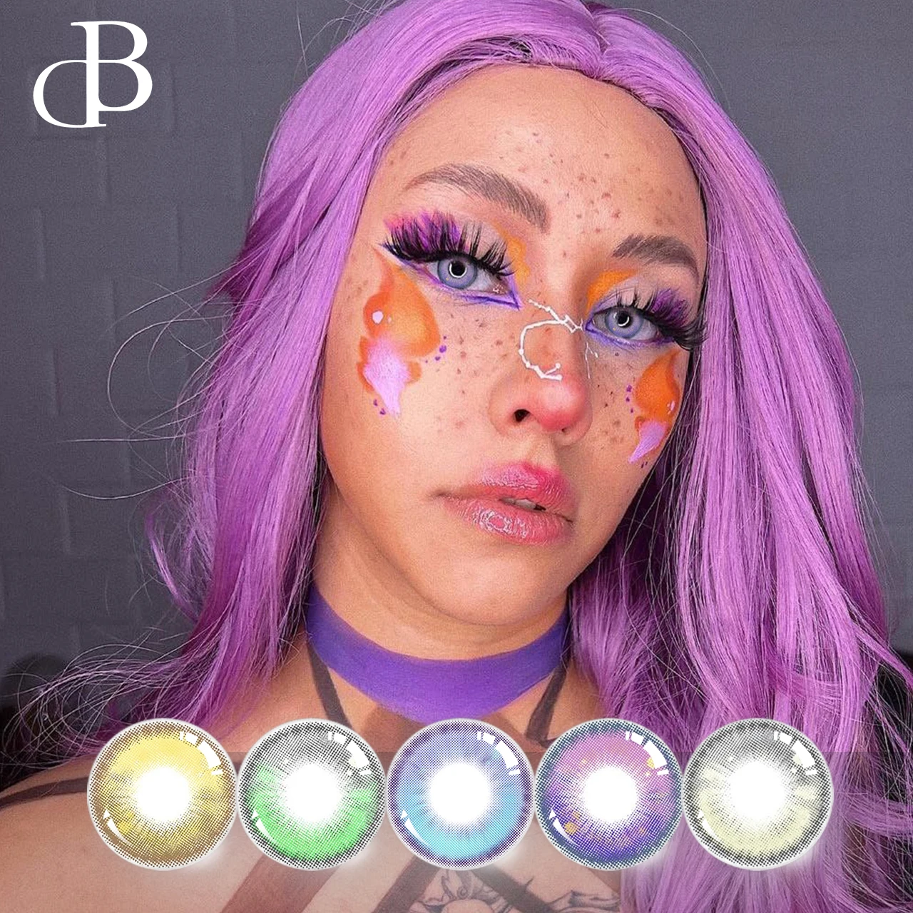 Halloween Cosplay Crazy Color Contact Lens Sharingan Circle Colored Eye Contact Lenses Fancylook
