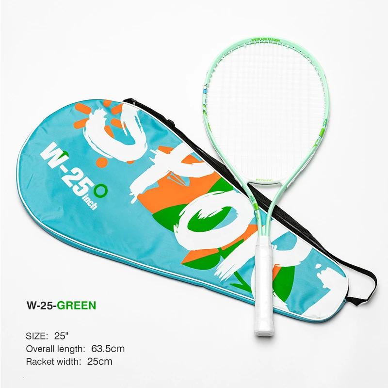 OEM Custom Design Tennis Rackets  Outdoor Sports Training Equipment Aluminium Tennis Rackets