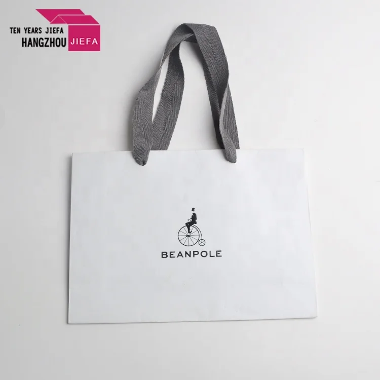 Luxury paper bag with your own logo clothing shopping bag custom gift bags