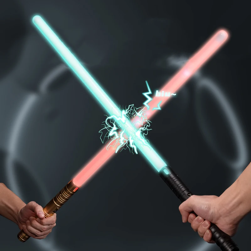 Light Up Toys Led Flashing Swords Lightsaber Double Yanqingsaber Toy Eva Sword