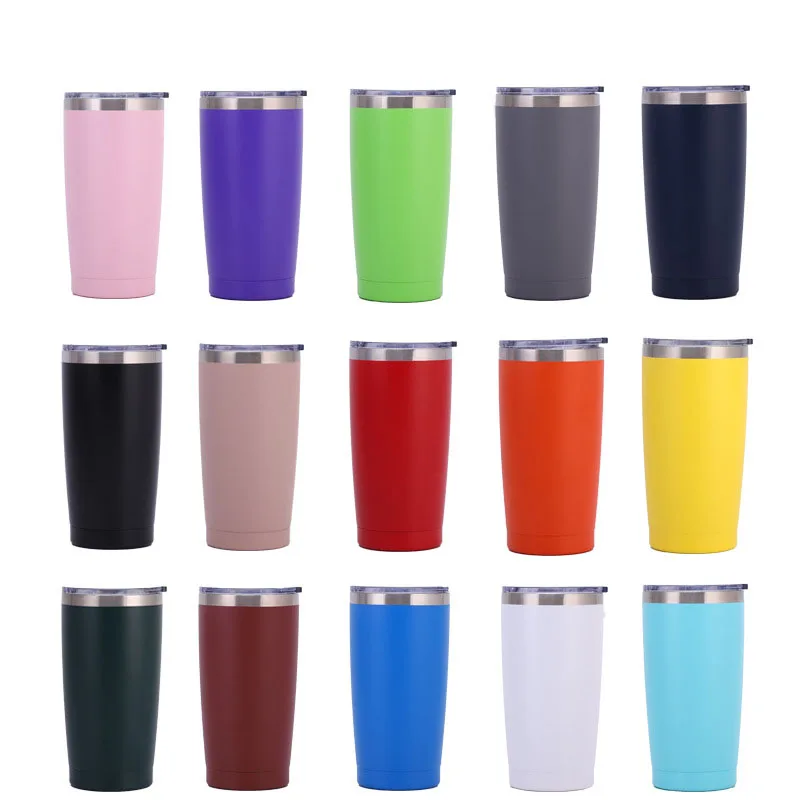 Template Stainless Steel 20OZ Car Tumbler Cup