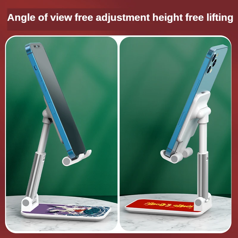 Универсальные складные телескопические пластиковые подставки для смартфонов и компьютеров, держатели для мобильных телефонов