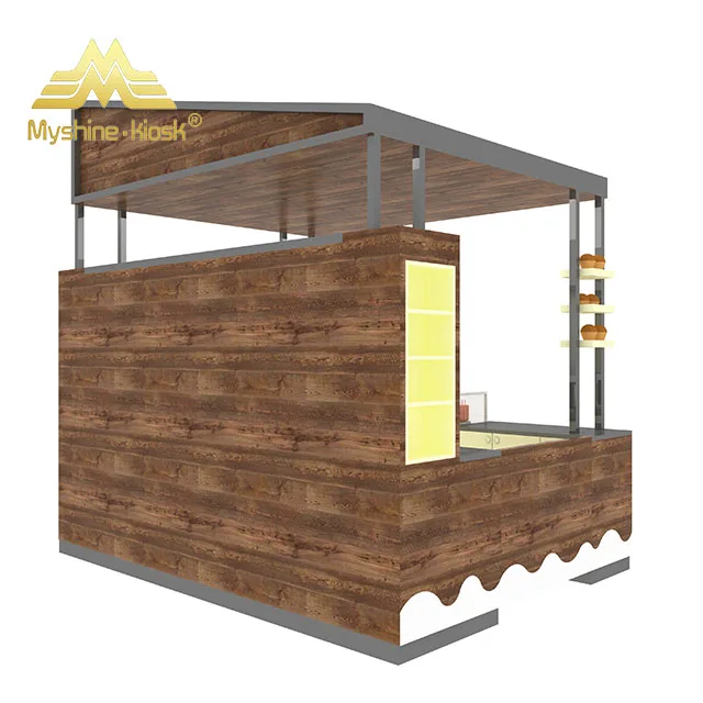 Boba tea store design cafe bar display shop juice cabinets beer kiosk for mall