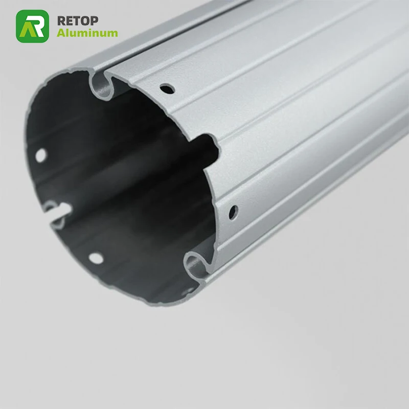 Customize newest design outdoor tent anodizing extruded aluminium alloy round pipe tube awning piping