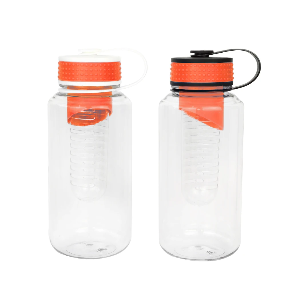 
2021new promotion prices 500ml 750ml 1000 ml 1liter empty bpa-free plastic water bottle modern sport water bottle with infuser 