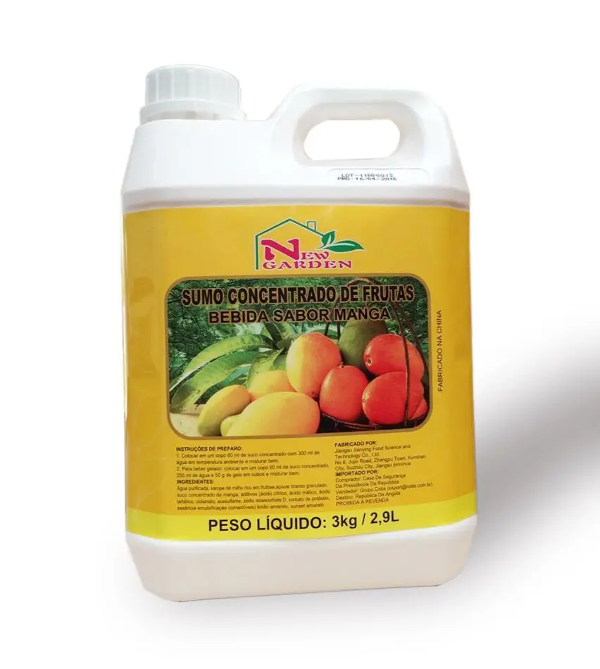 2023 New Product Passion Fruit Flavor Concentrate Slush Syrup for Bubble Tea Juice