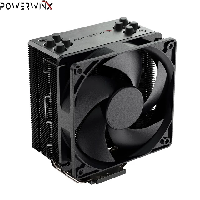 Black Edition CPU Air Cooler, 4 Direct Contact Heatpipes, 120mm Silencio Fan