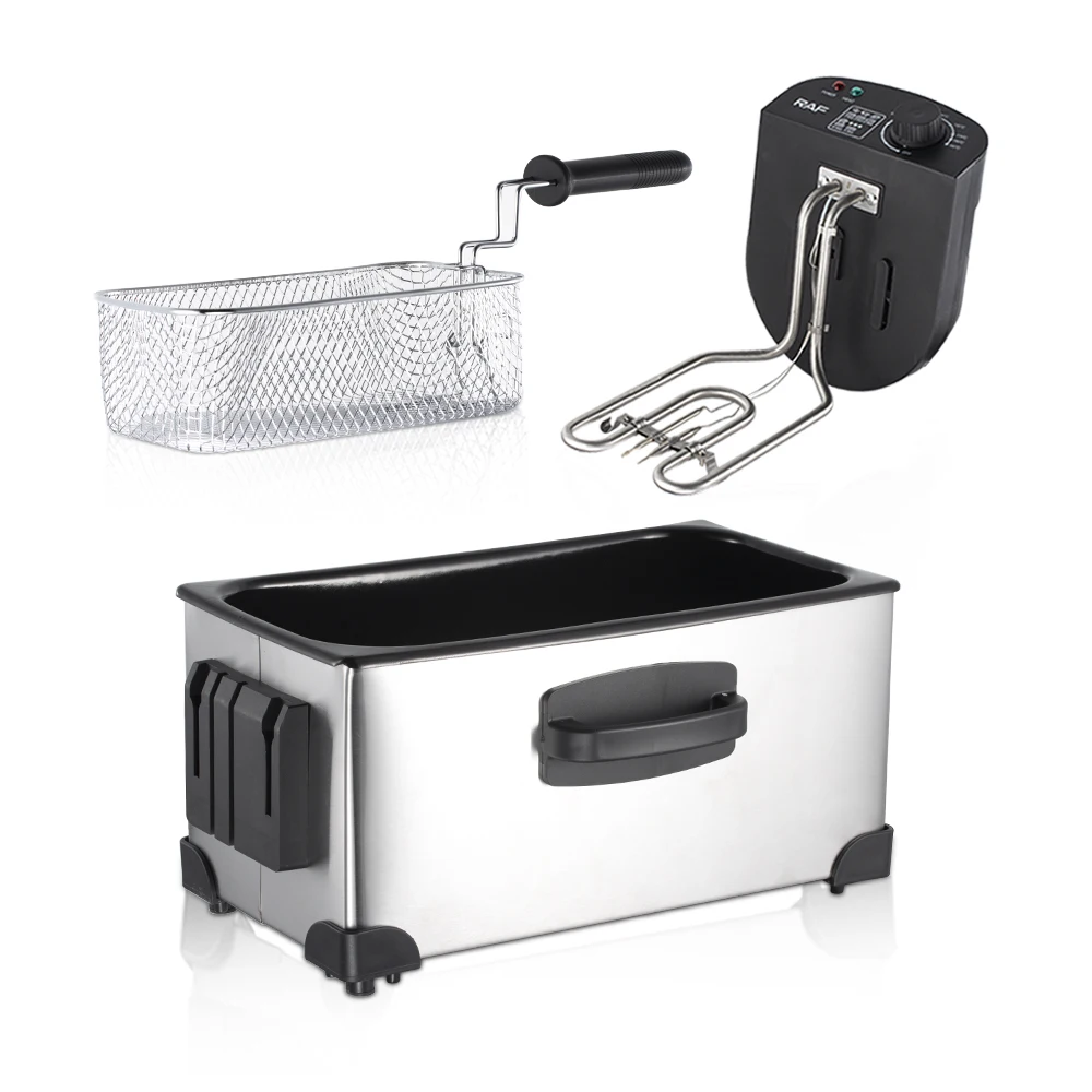 Big Power Frying Machine Deep fryer Electric Home Use Good For Frying Chickens French Fries